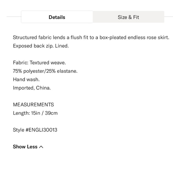 Endless Rose Black Pleated Mini Skirt S - Picture 6 of 8